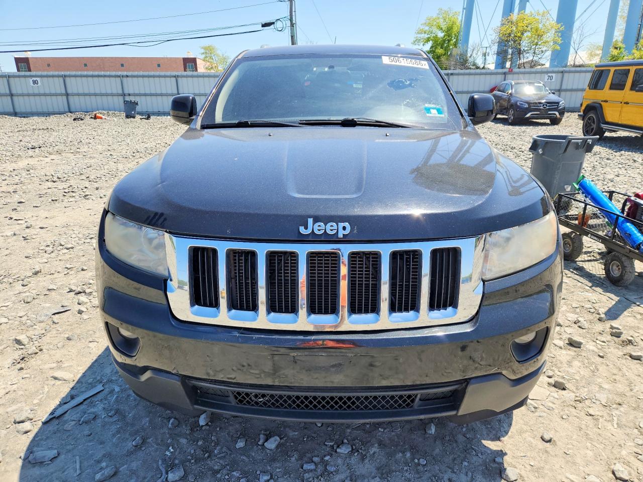 2012 Jeep Grand Cherokee Laredo Черный vin: 1C4RJFAG2CC170897