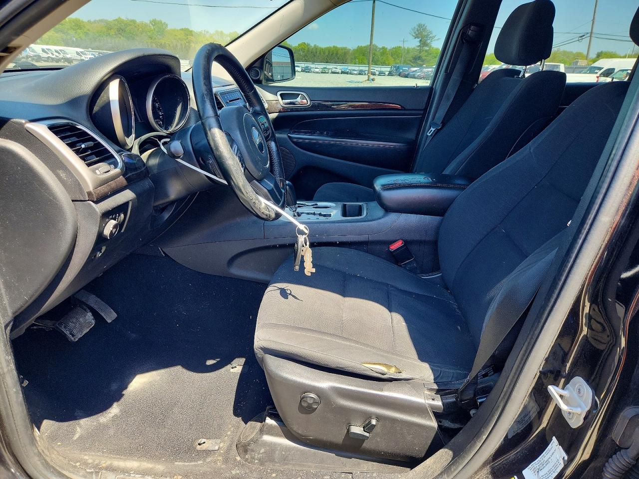 2012 Jeep Grand Cherokee Laredo Черный vin: 1C4RJFAG2CC170897