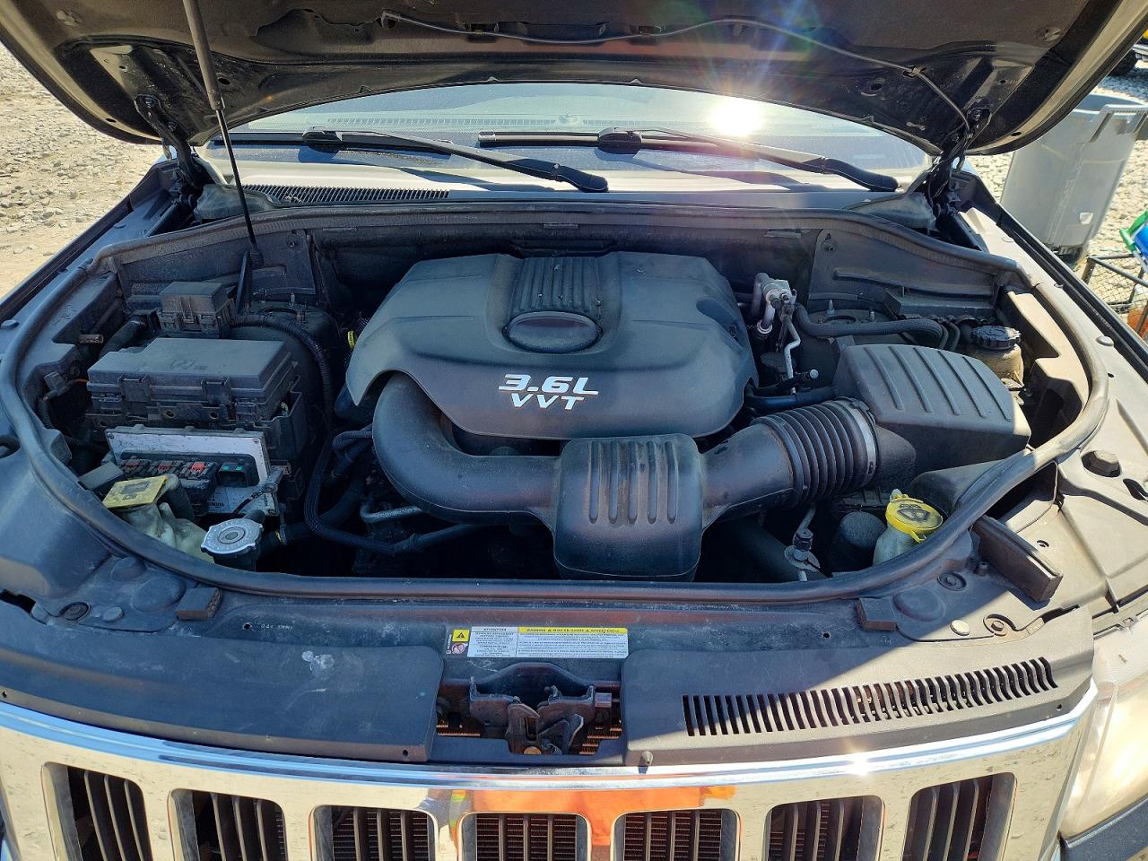 2012 Jeep Grand Cherokee Laredo Черный vin: 1C4RJFAG2CC170897