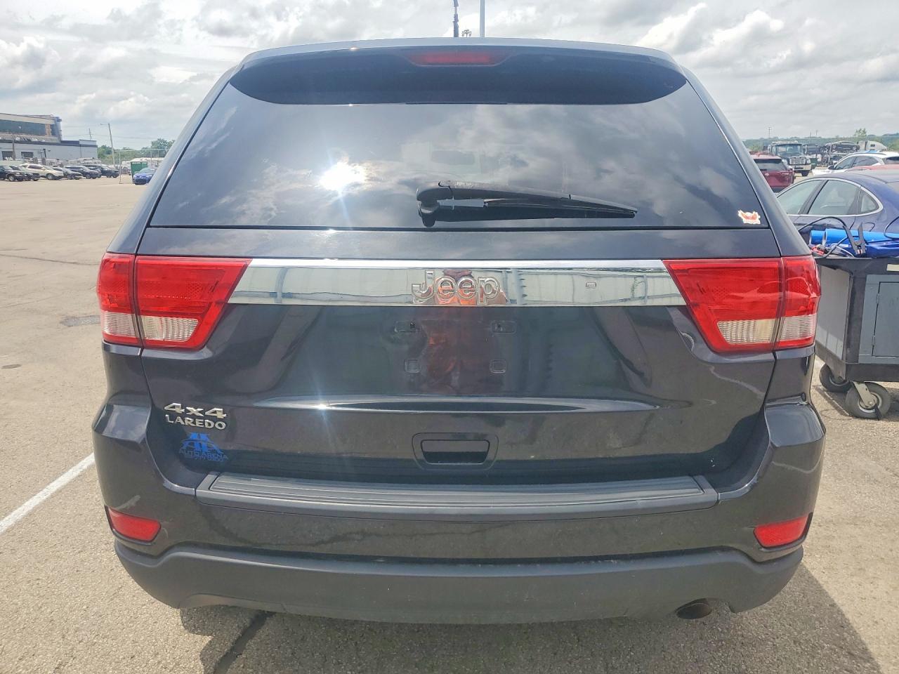 2012 Jeep Grand Cherokee Laredo Black vin: 1C4RJFAG2CC189658