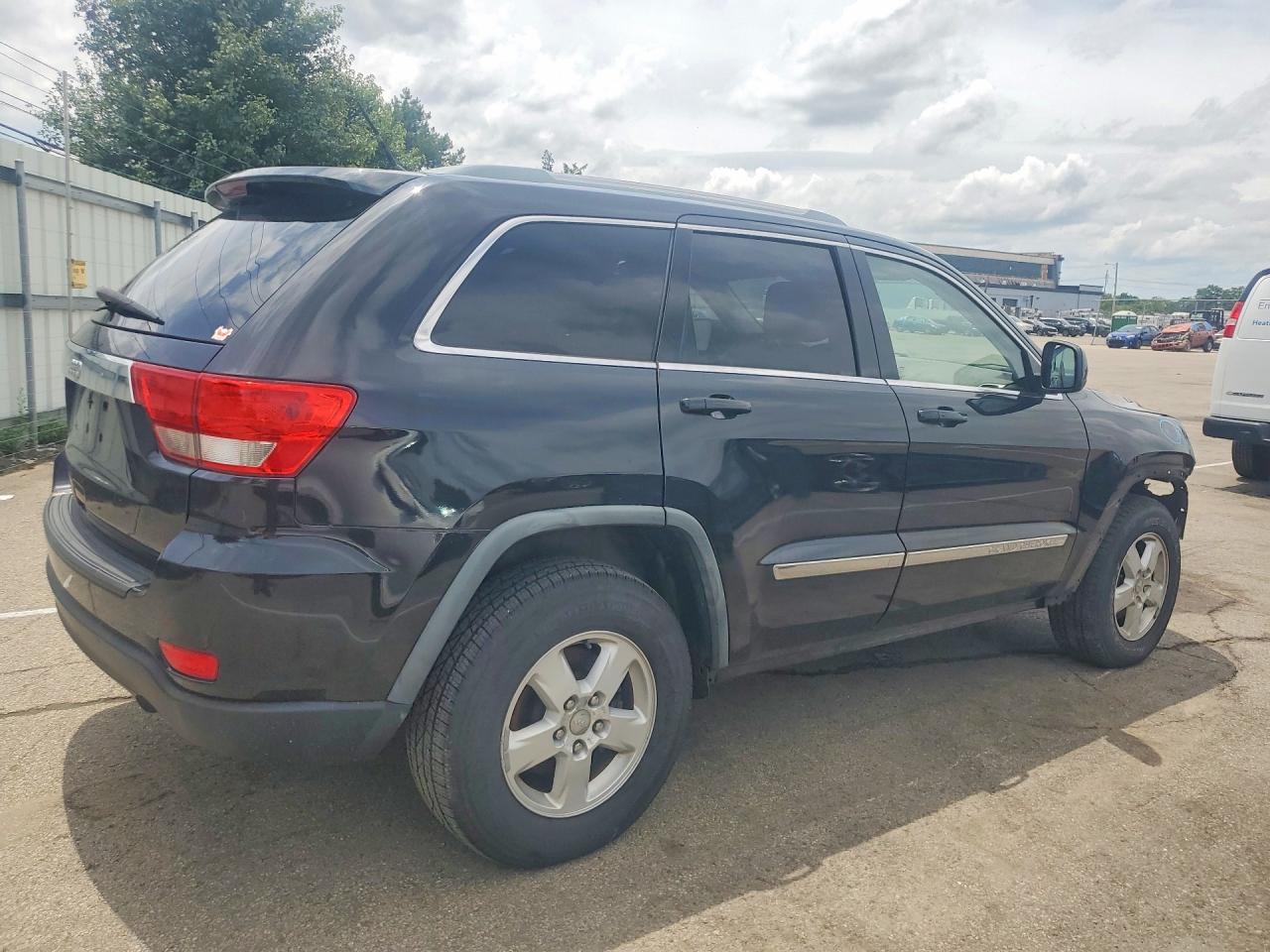 2012 Jeep Grand Cherokee Laredo Black vin: 1C4RJFAG2CC189658
