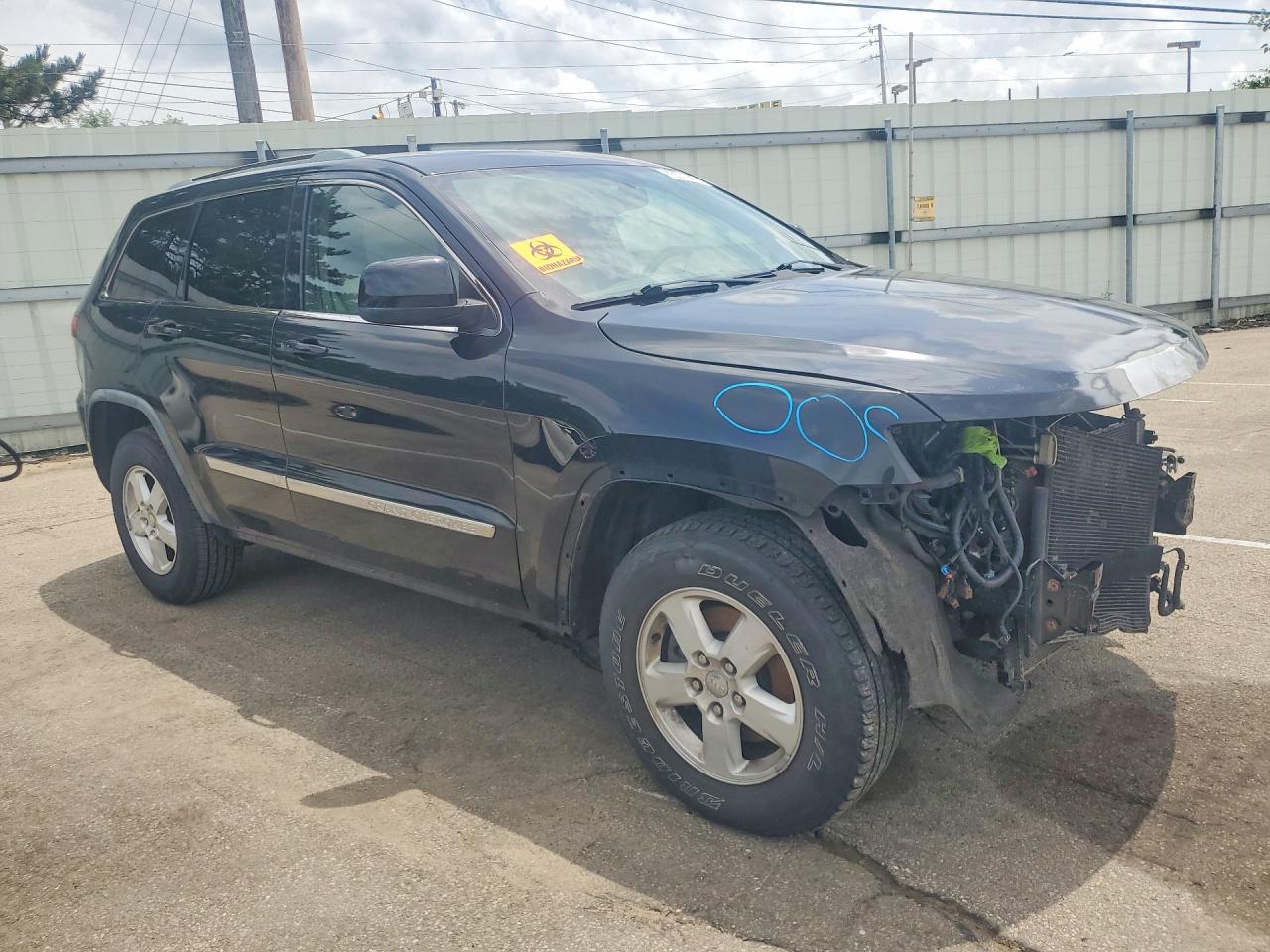 2012 Jeep Grand Cherokee Laredo Black vin: 1C4RJFAG2CC189658