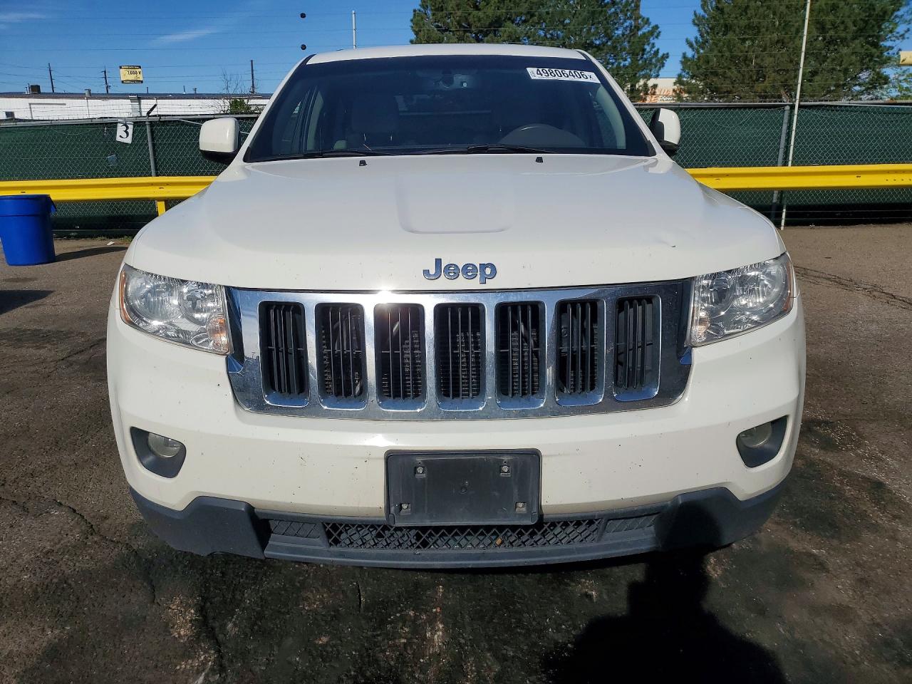 2012 Jeep Grand Cherokee Laredo White vin: 1C4RJFAG2CC250118
