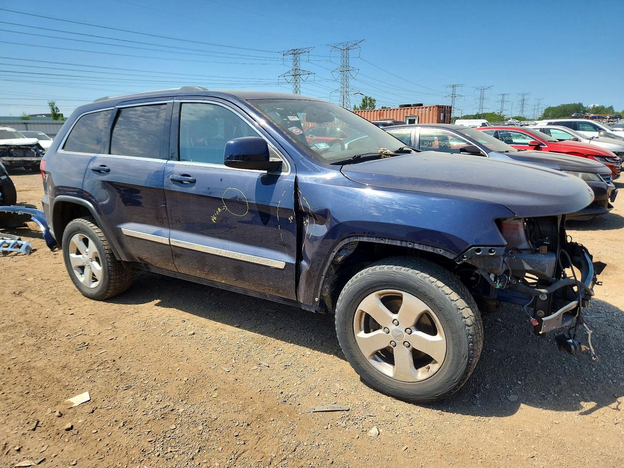2012 Jeep Grand Cherokee Laredo Blue vin: 1C4RJFAG2CC272913