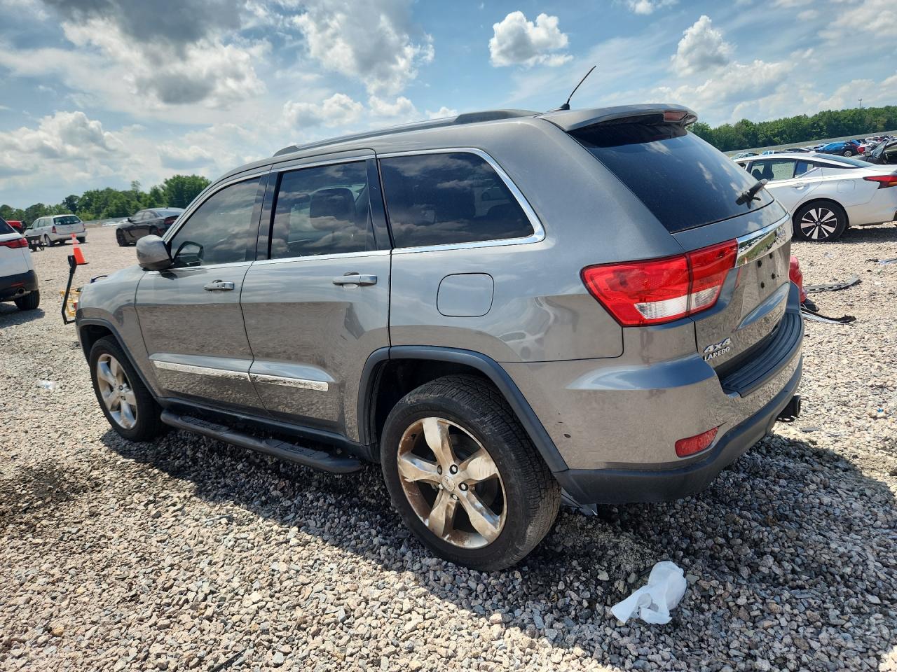 2012 Jeep Grand Cherokee Laredo Gray vin: 1C4RJFAG2CC279568