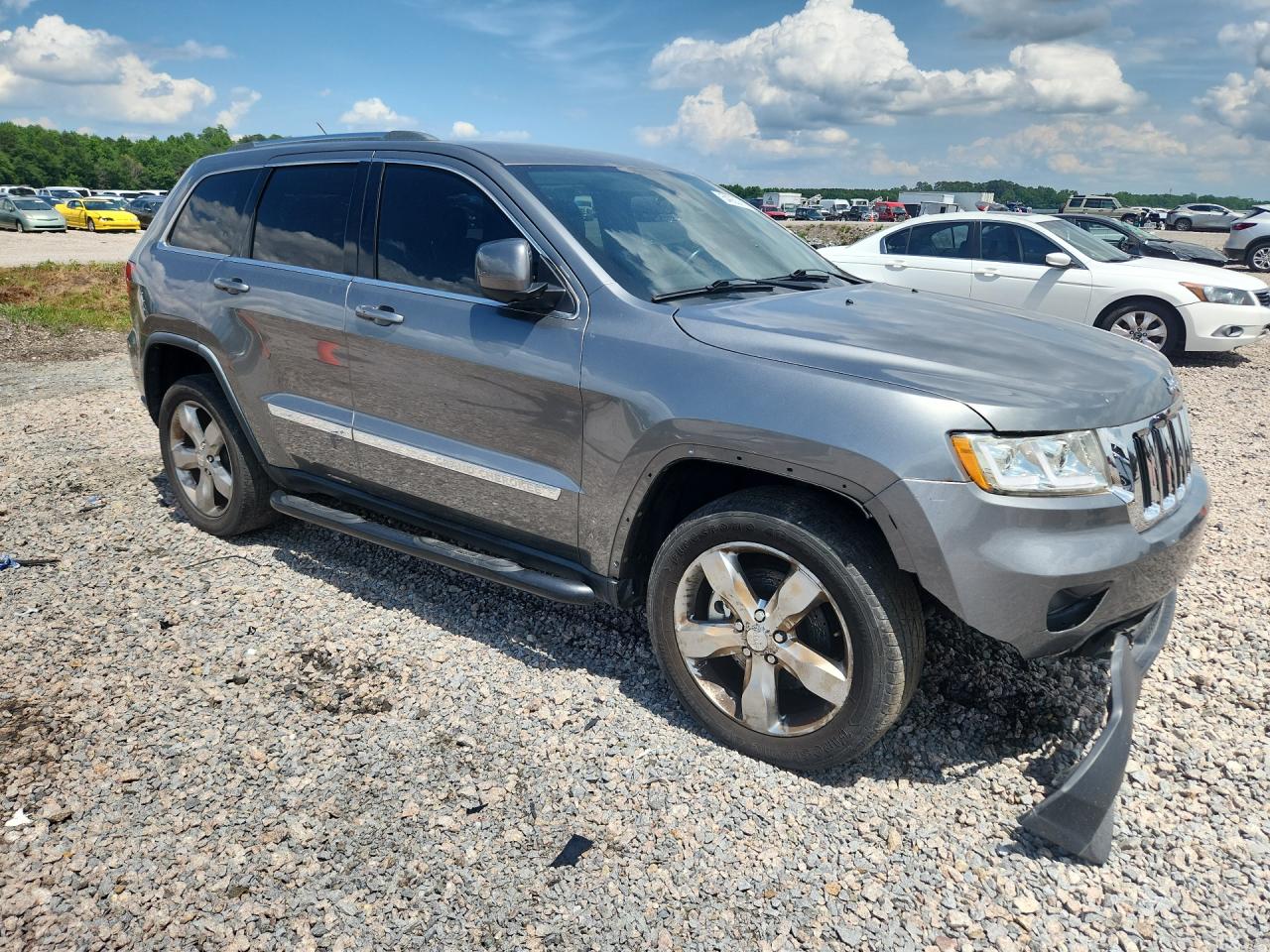 2012 Jeep Grand Cherokee Laredo Gray vin: 1C4RJFAG2CC279568