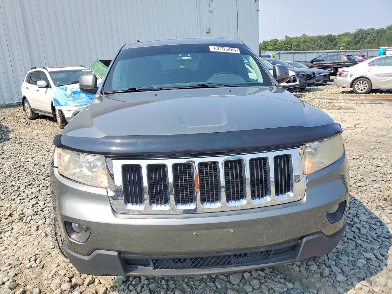 2012 Jeep Grand Cherokee Laredo Gray vin: 1C4RJFAG2CC292255