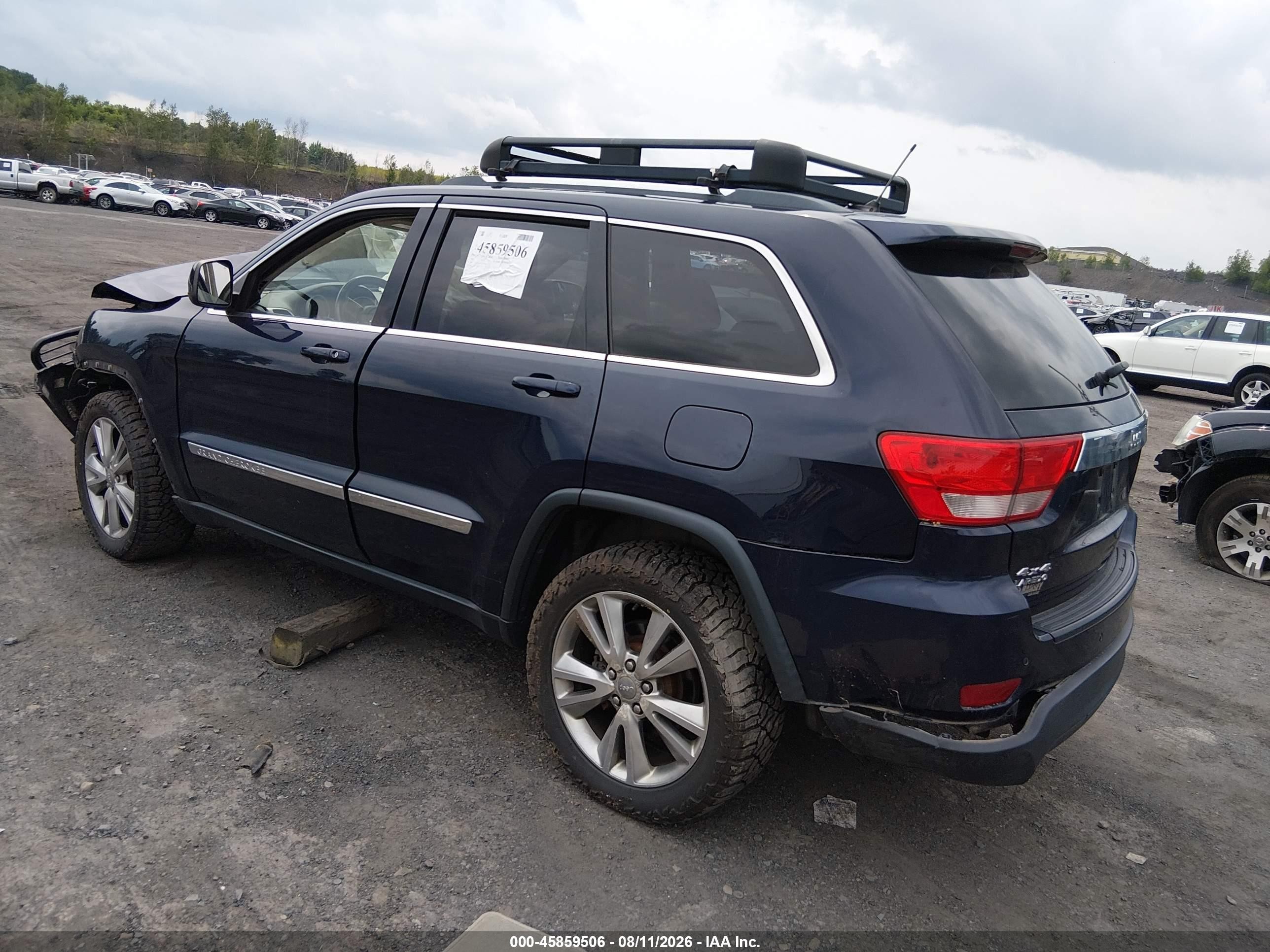 2012 Jeep Grand Cherokee Laredo Blue vin: 1C4RJFAG2CC346945