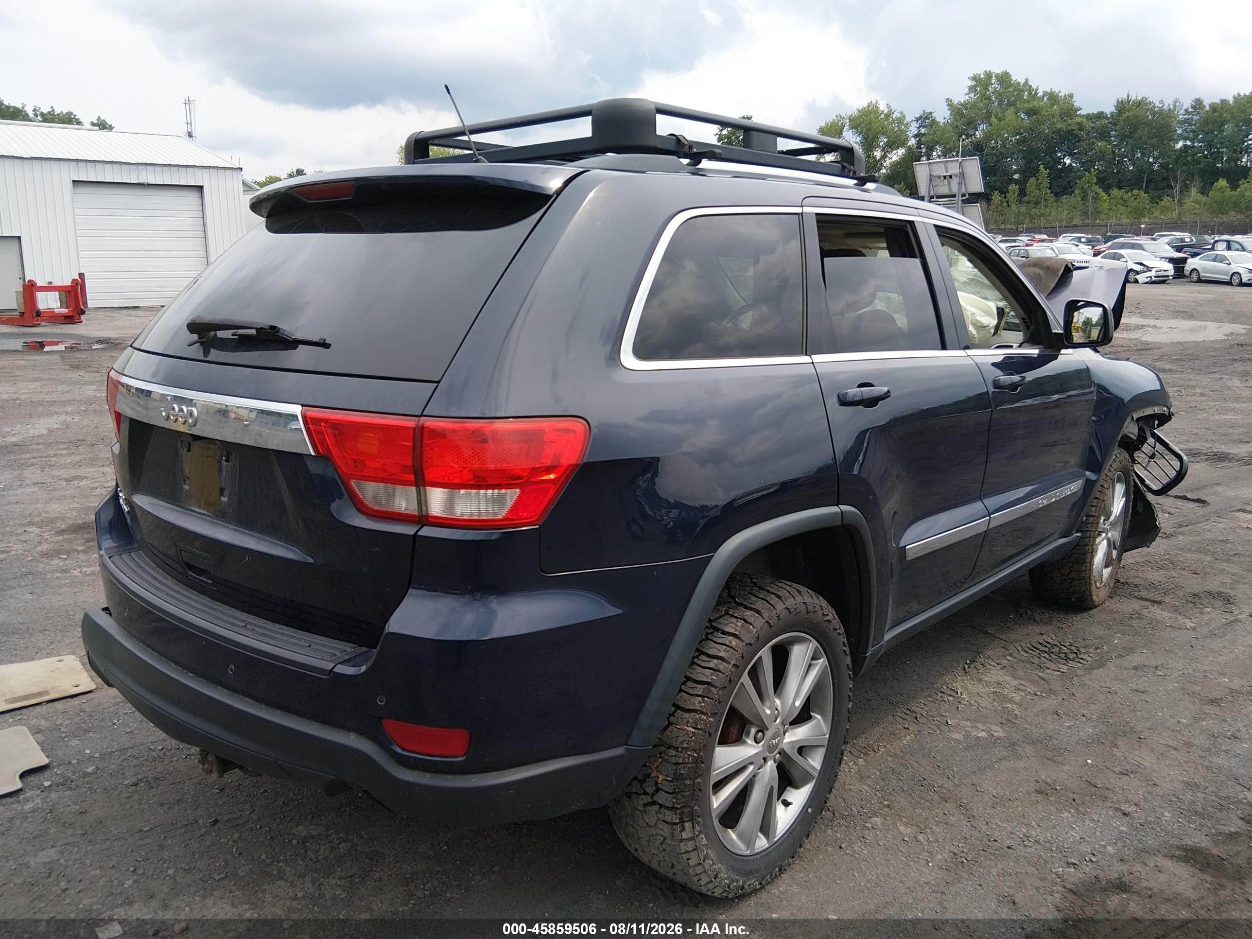 2012 Jeep Grand Cherokee Laredo Blue vin: 1C4RJFAG2CC346945