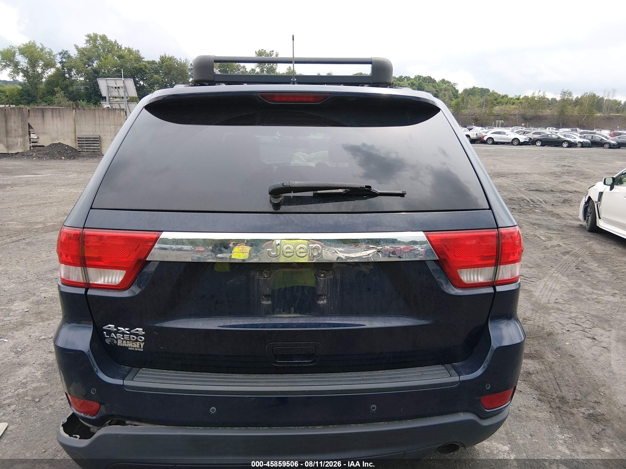 2012 Jeep Grand Cherokee Laredo Blue vin: 1C4RJFAG2CC346945