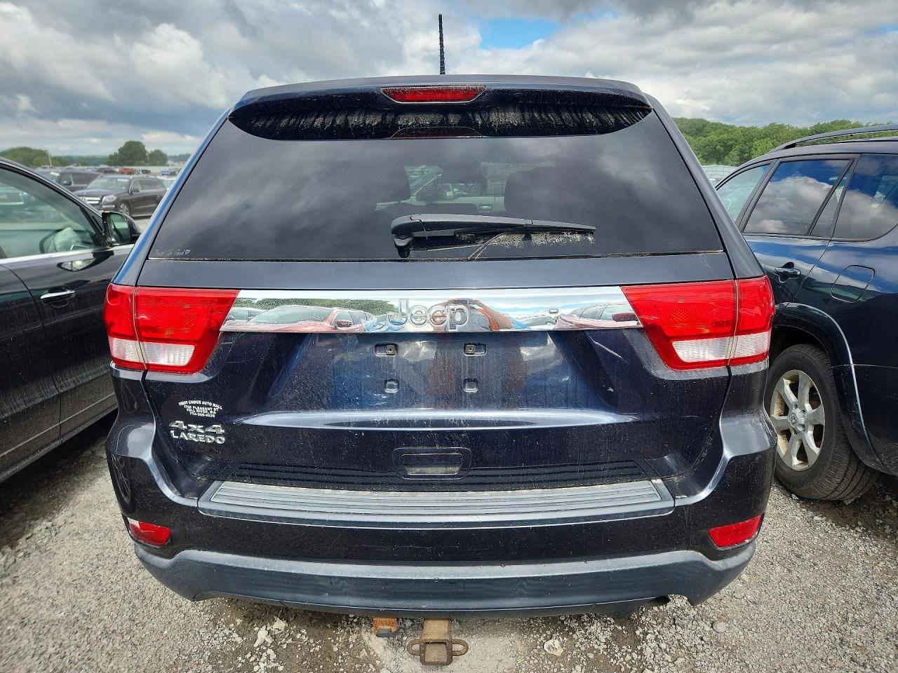 2012 Jeep Grand Cherokee Laredo Black vin: 1C4RJFAG2CC349084