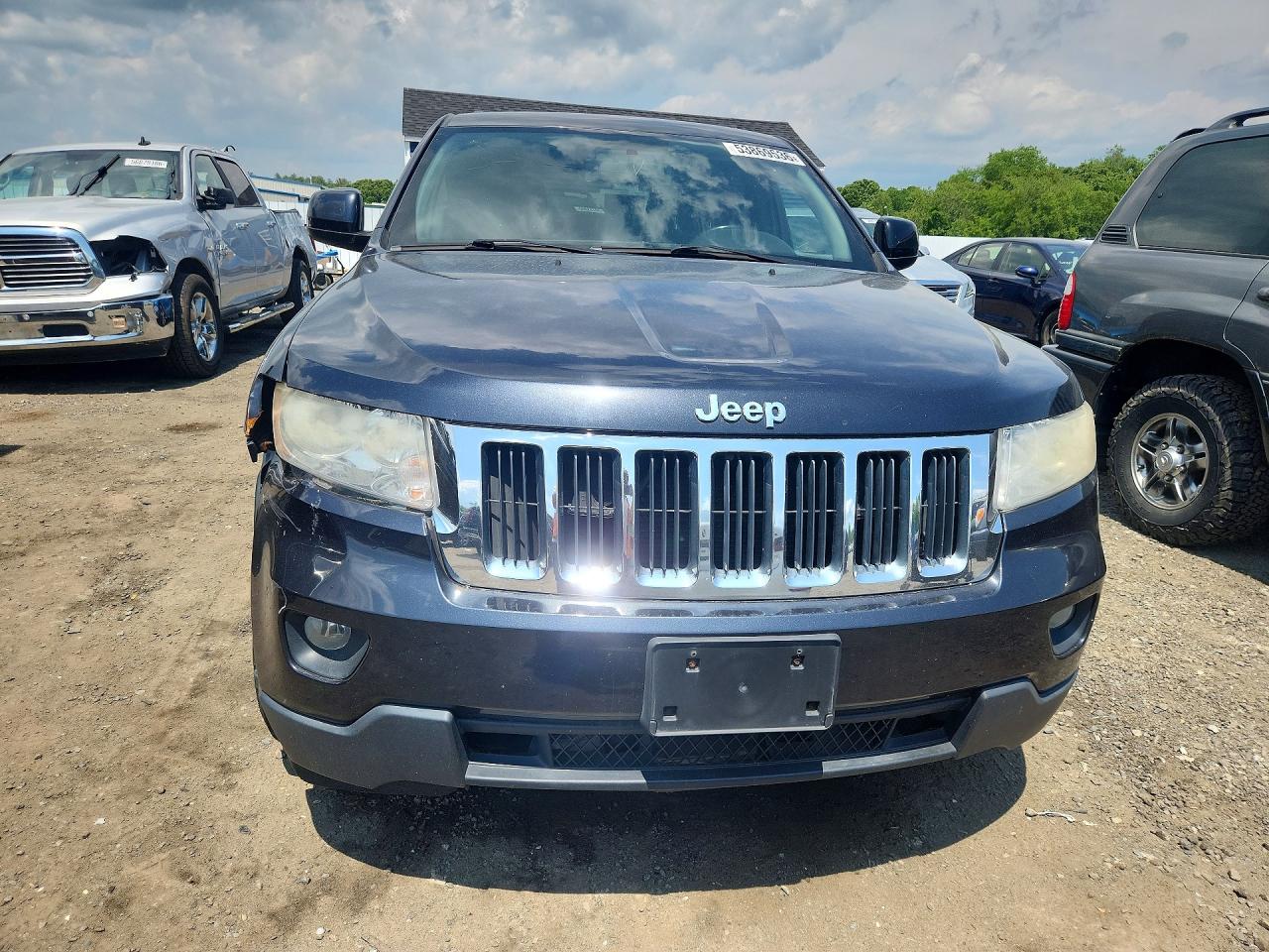 2012 Jeep Grand Cherokee Laredo Black vin: 1C4RJFAG2CC349084