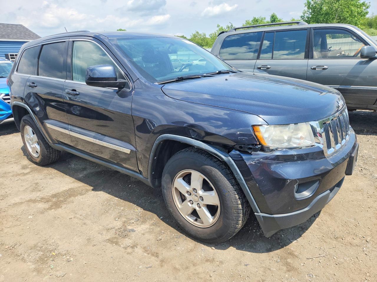 2012 Jeep Grand Cherokee Laredo Black vin: 1C4RJFAG2CC349084