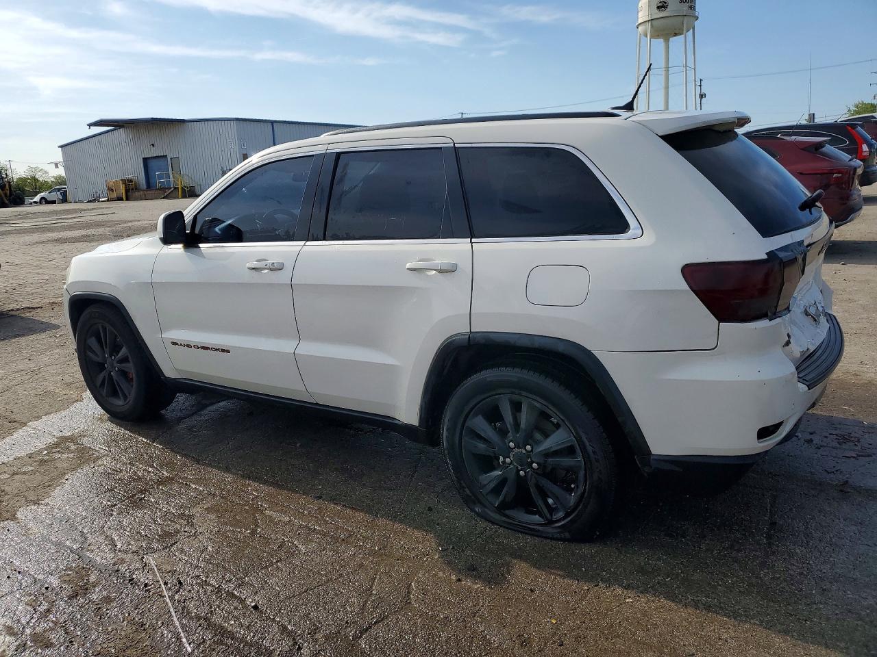 2012 Jeep Grand Cherokee Laredo White vin: 1C4RJFAG2CC353037