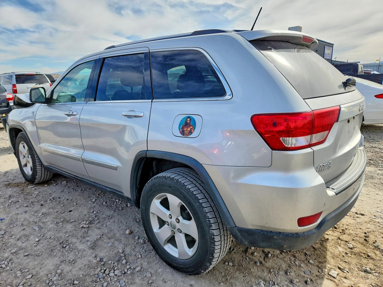 2013 Jeep Grand Cherokee Laredo Silver vin: 1C4RJFAG2DC502287