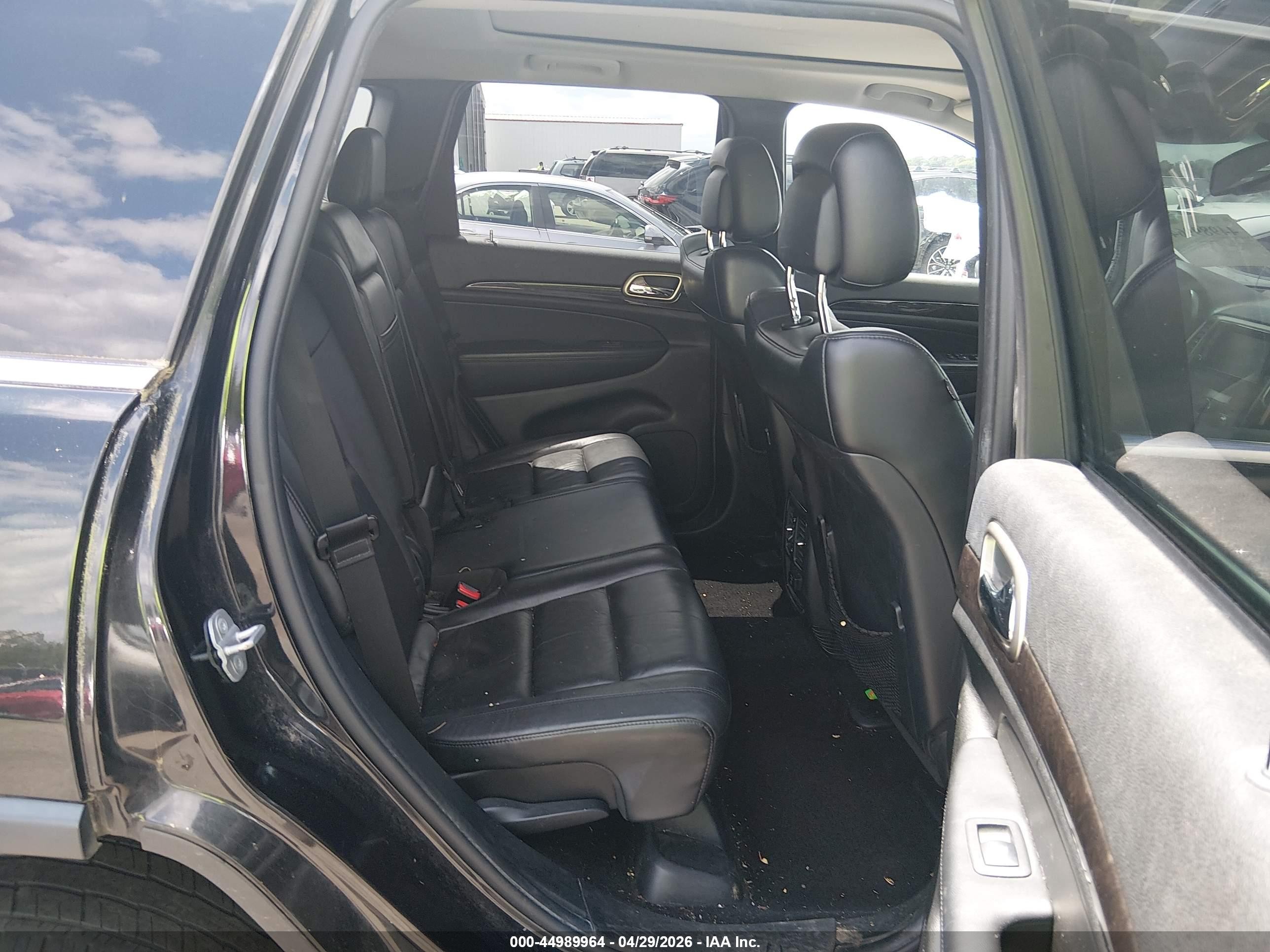 2013 Jeep Grand Cherokee Laredo Black vin: 1C4RJFAG2DC506968