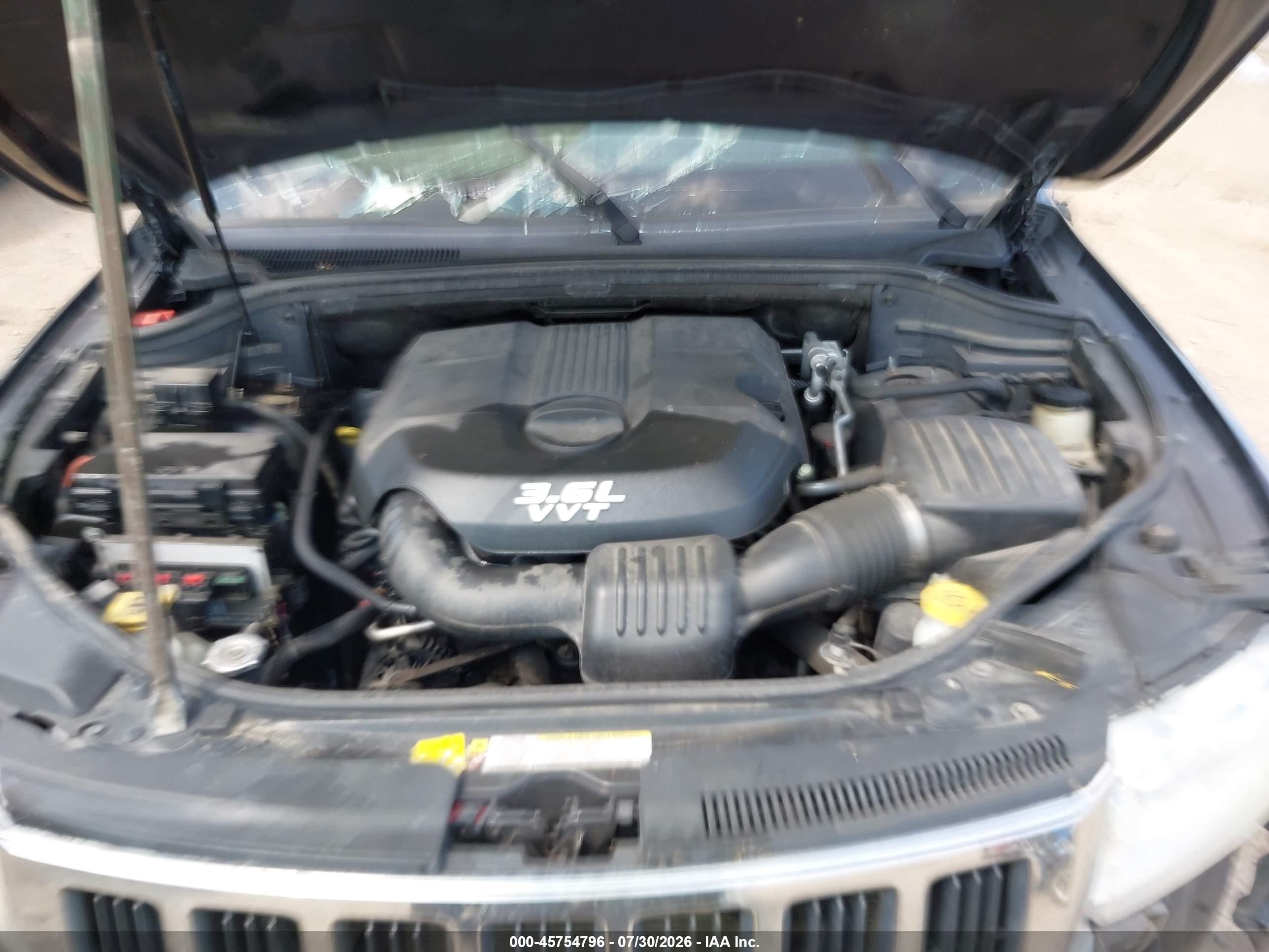2013 Jeep Grand Cherokee Laredo Black vin: 1C4RJFAG2DC560738