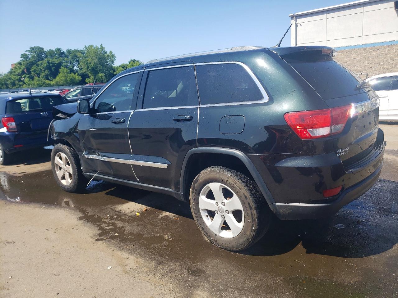 2013 Jeep Grand Cherokee Laredo Black vin: 1C4RJFAG2DC599264