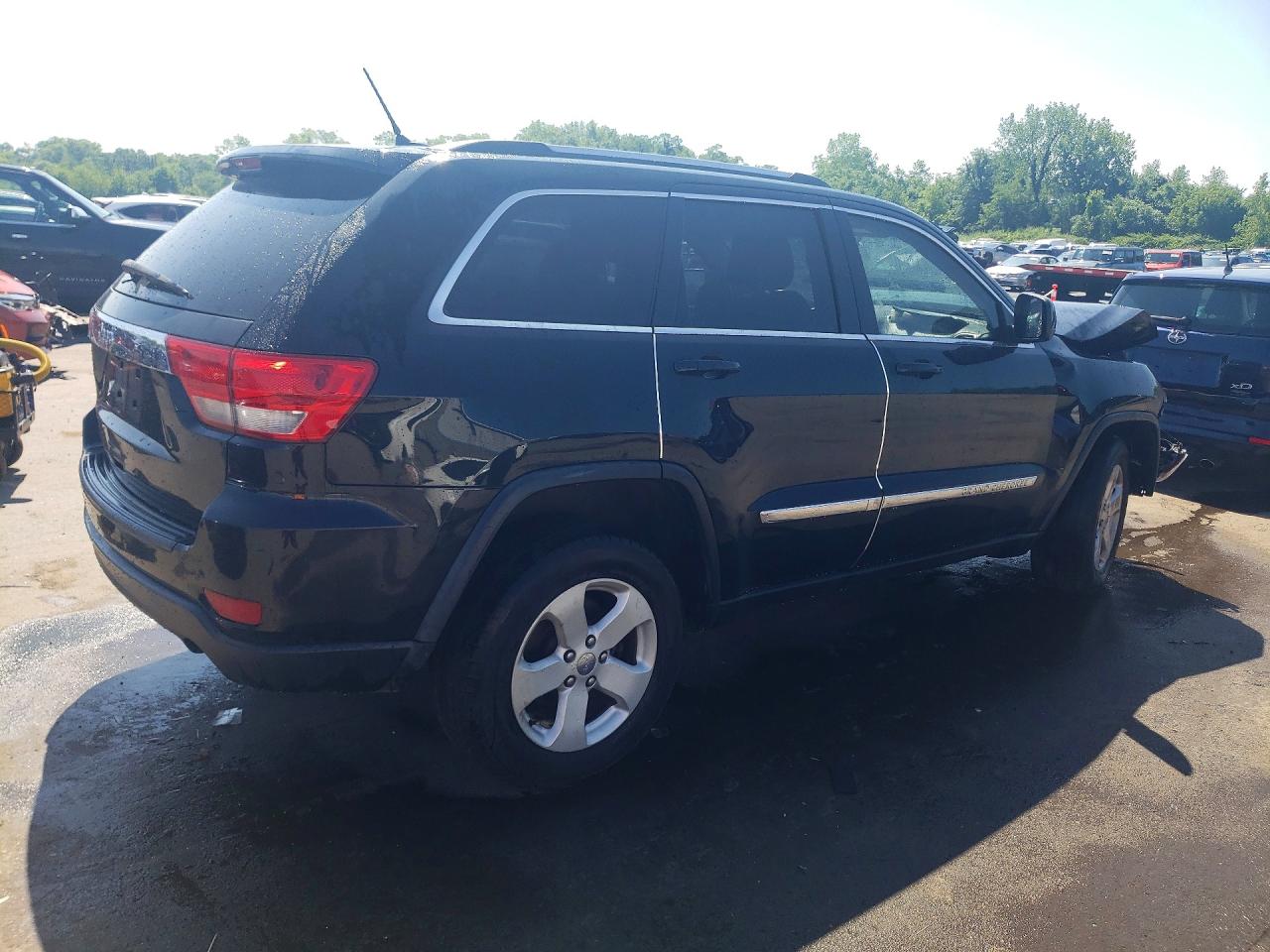 2013 Jeep Grand Cherokee Laredo Black vin: 1C4RJFAG2DC599264