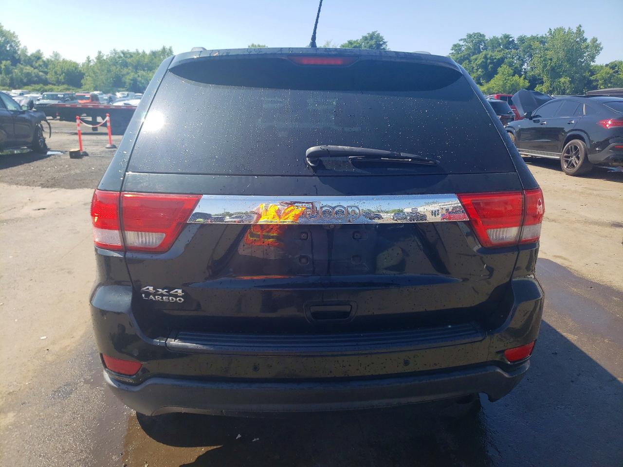 2013 Jeep Grand Cherokee Laredo Black vin: 1C4RJFAG2DC599264