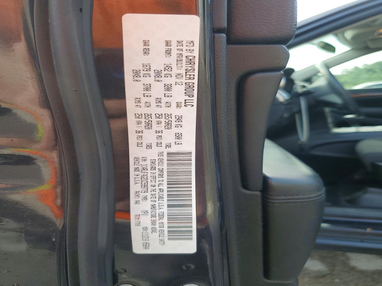 2013 Jeep Grand Cherokee Laredo Charcoal vin: 1C4RJFAG2DC599779