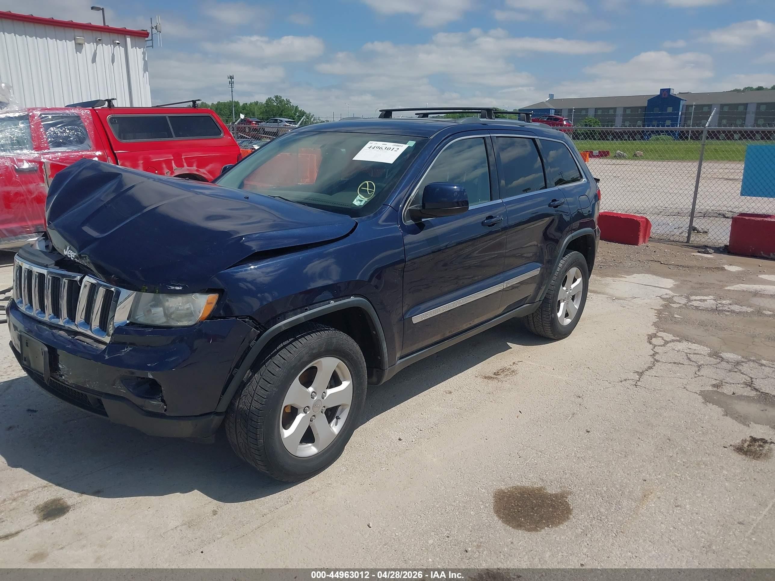 2013 Jeep Grand Cherokee Laredo Dark Blue vin: 1C4RJFAG2DC603524