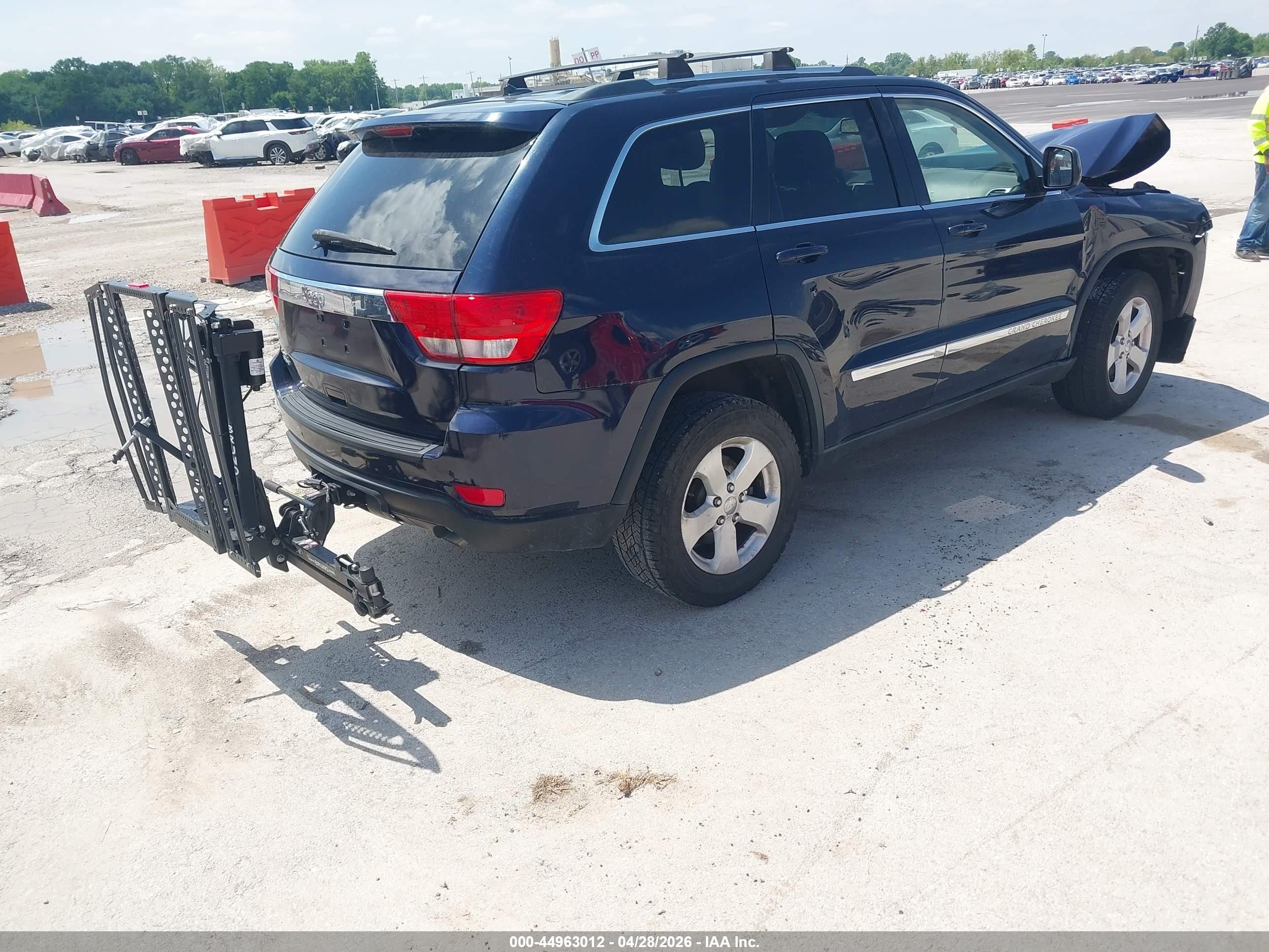 2013 Jeep Grand Cherokee Laredo Dark Blue vin: 1C4RJFAG2DC603524