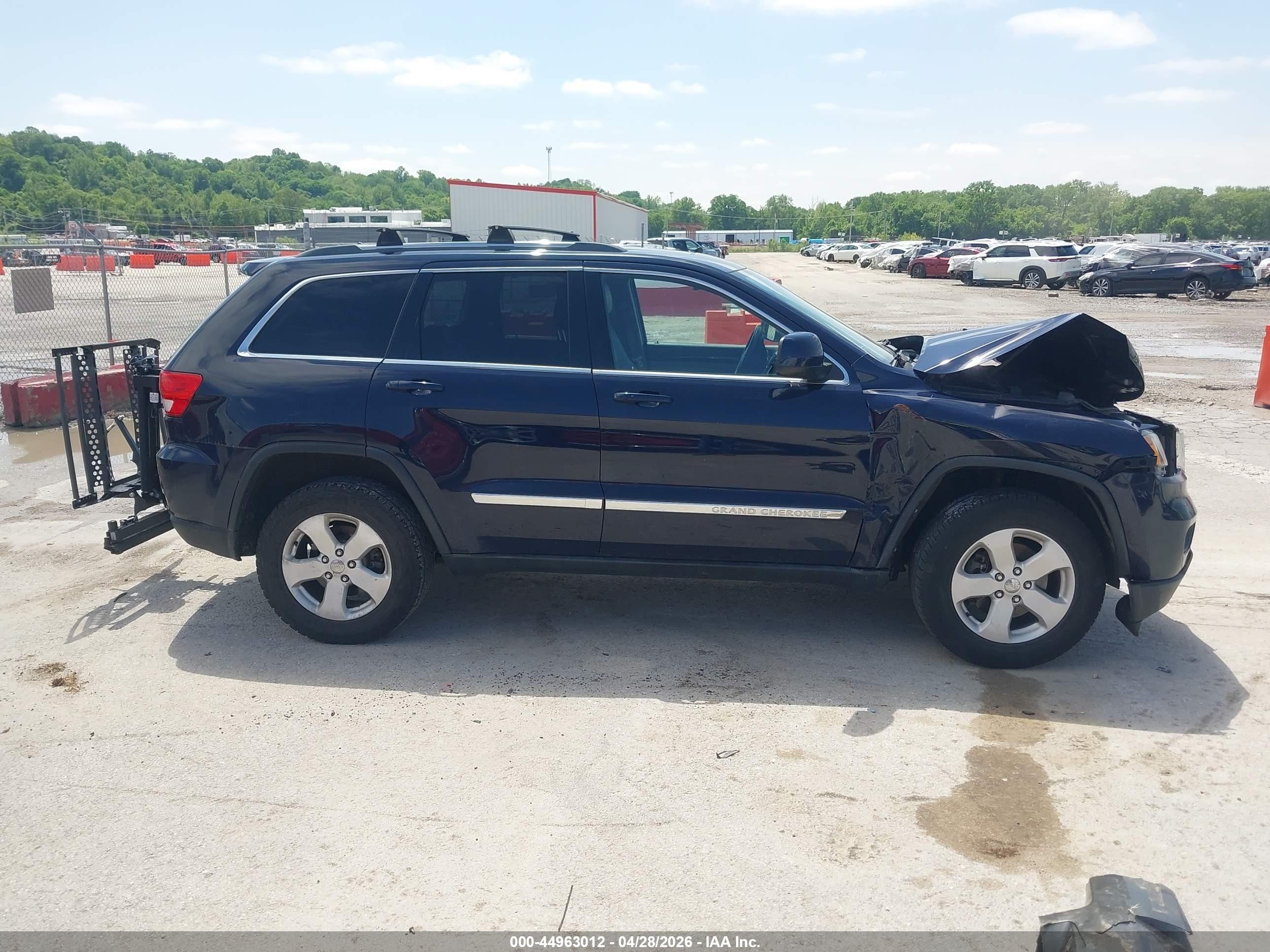 2013 Jeep Grand Cherokee Laredo Dark Blue vin: 1C4RJFAG2DC603524