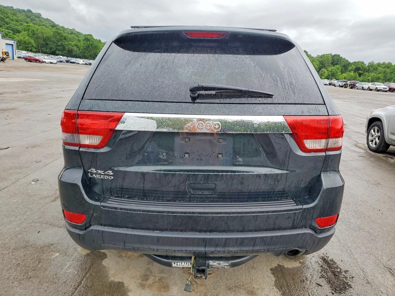 2013 Jeep Grand Cherokee Laredo Black vin: 1C4RJFAG2DC630898