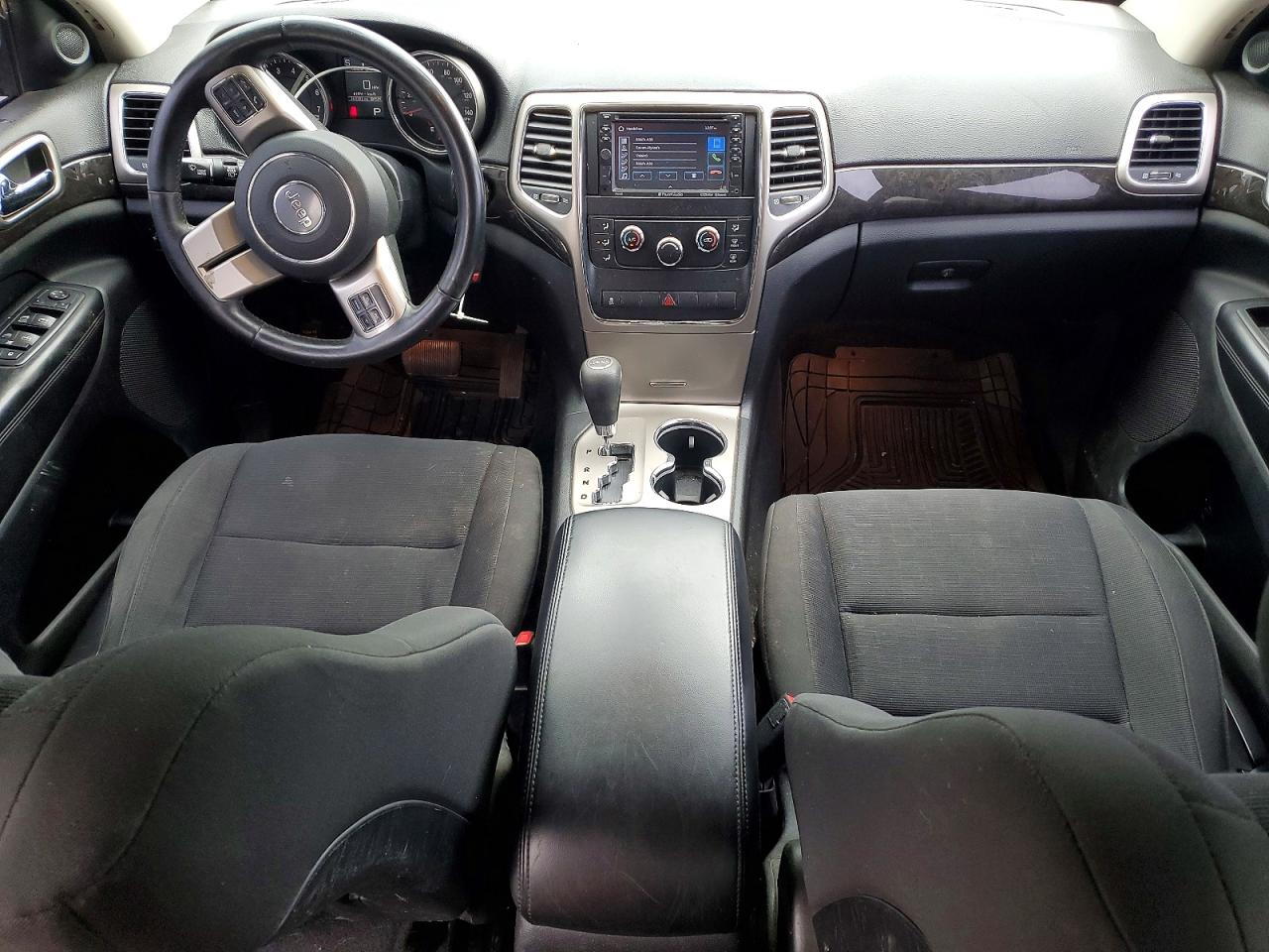 2013 Jeep Grand Cherokee Laredo Black vin: 1C4RJFAG2DC630898