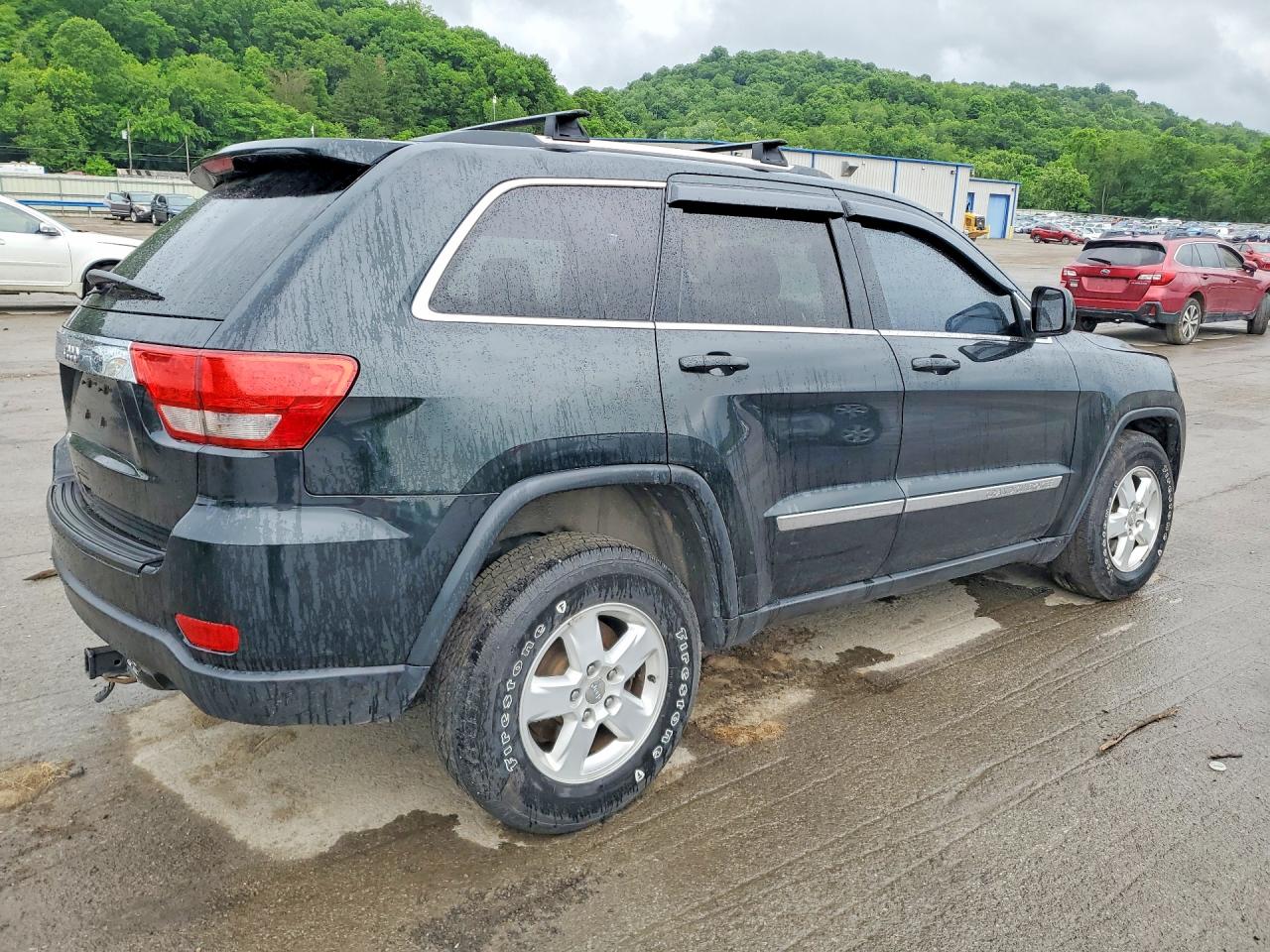 2013 Jeep Grand Cherokee Laredo Black vin: 1C4RJFAG2DC630898