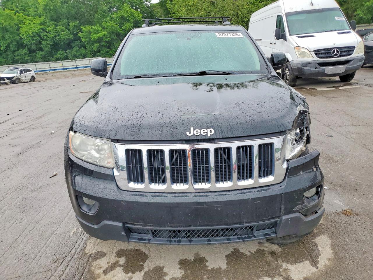 2013 Jeep Grand Cherokee Laredo Black vin: 1C4RJFAG2DC630898