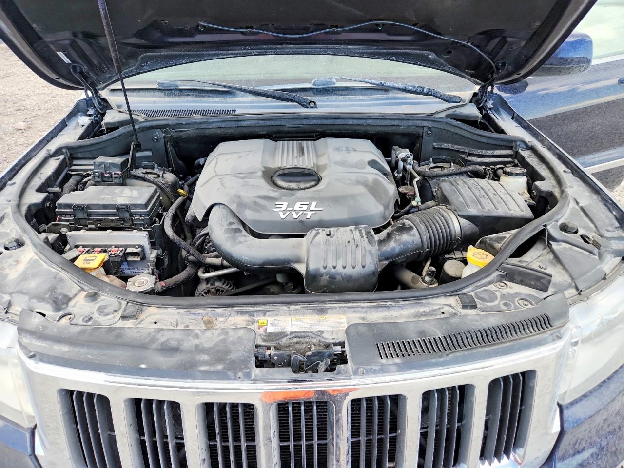 2013 Jeep Grand Cherokee Laredo Черный vin: 1C4RJFAG2DC636085