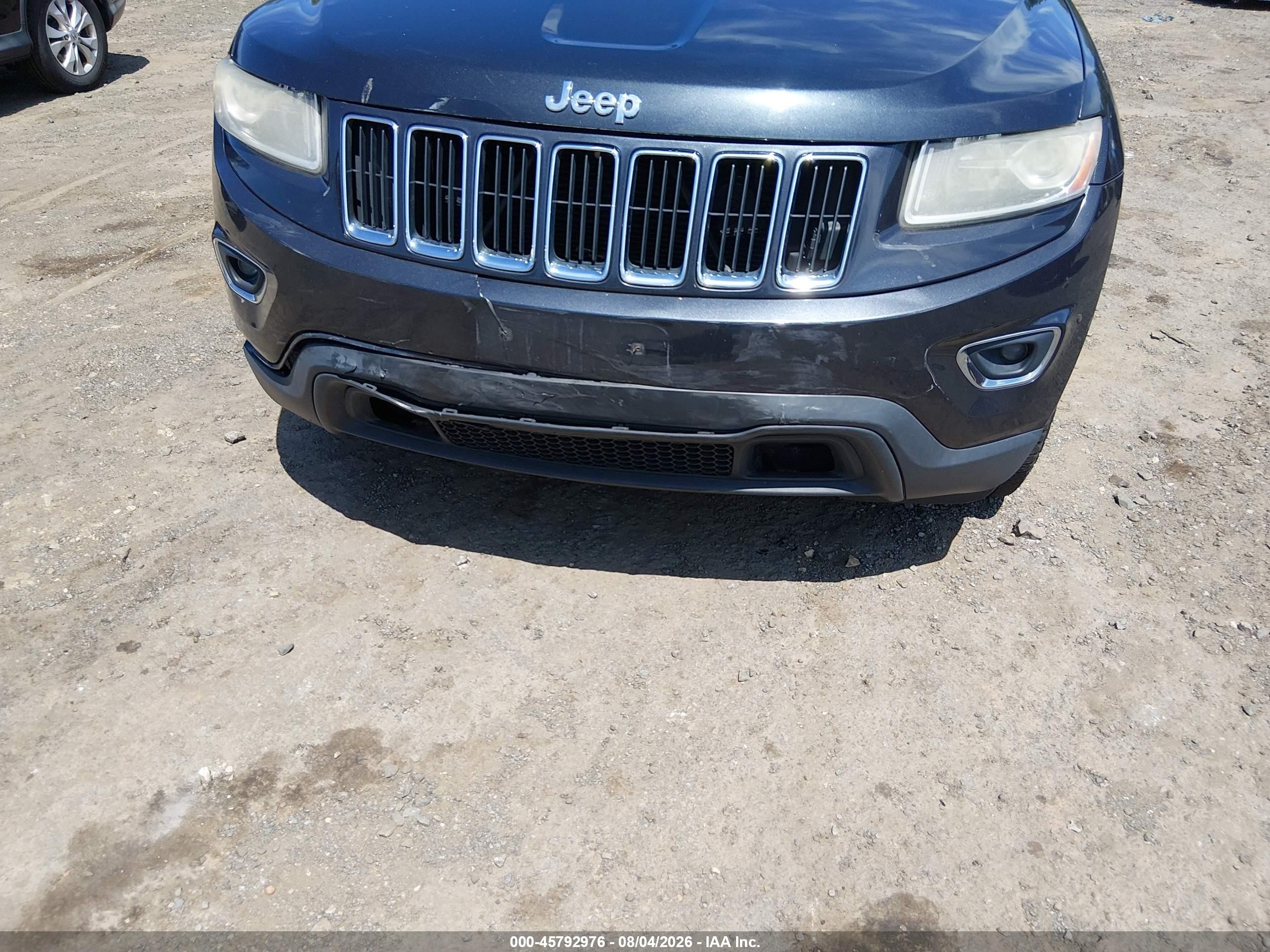 2014 Jeep Grand Cherokee Laredo Black vin: 1C4RJFAG2EC132377