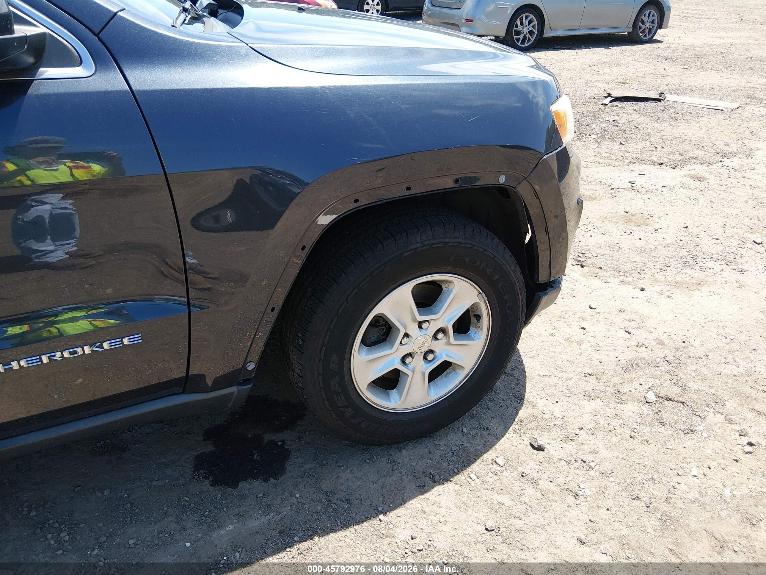 2014 Jeep Grand Cherokee Laredo Black vin: 1C4RJFAG2EC132377
