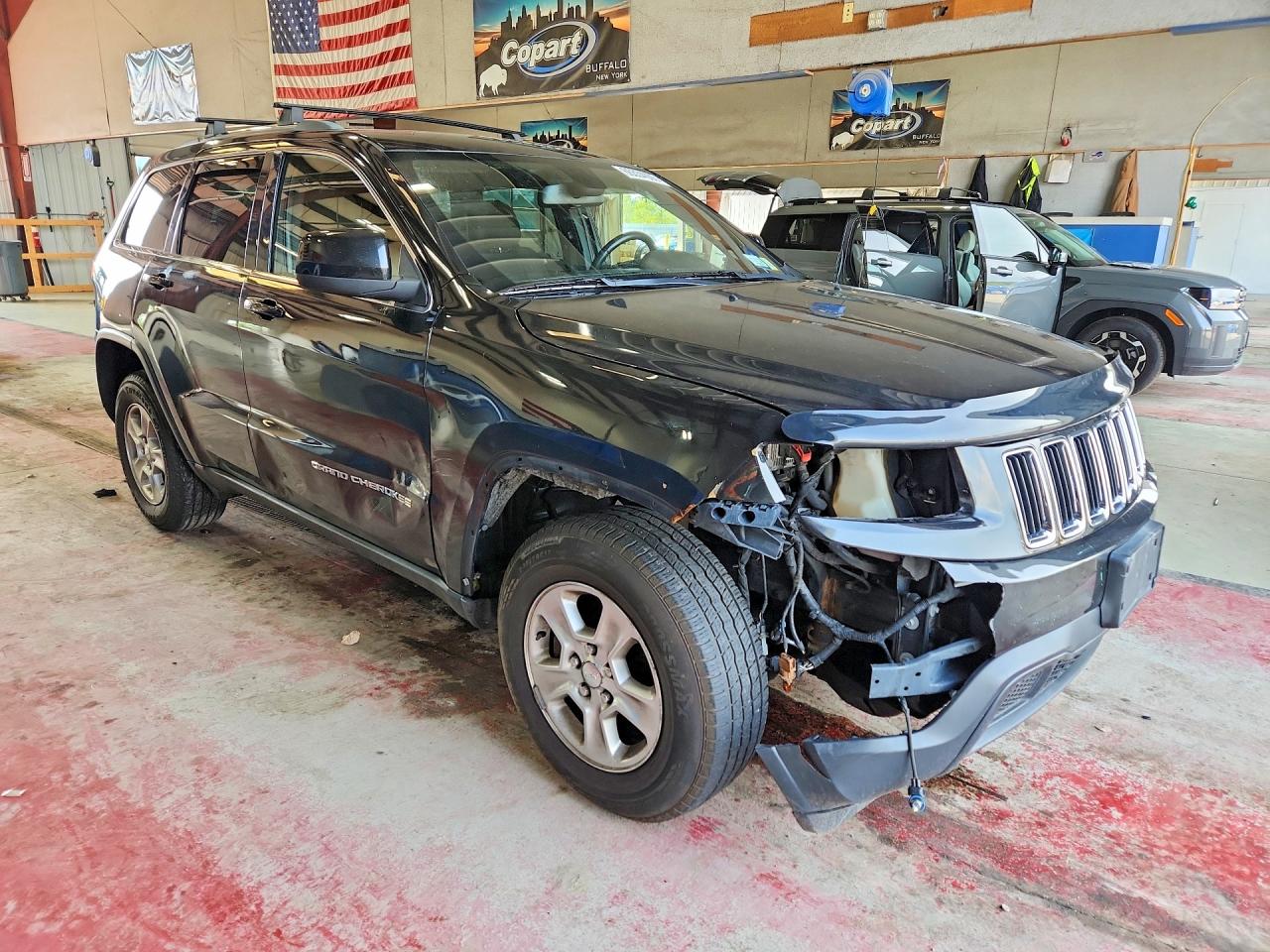 2014 Jeep Grand Cherokee Laredo Угольный vin: 1C4RJFAG2EC194099