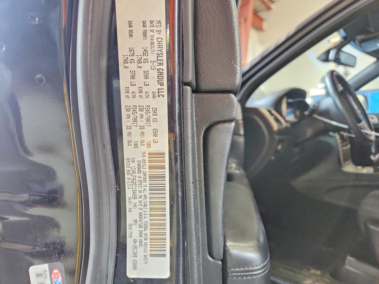 2014 Jeep Grand Cherokee Laredo Угольный vin: 1C4RJFAG2EC194099