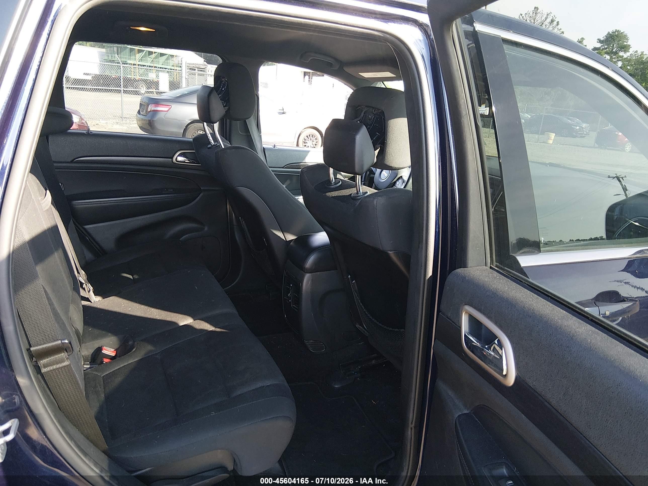 2014 Jeep Grand Cherokee Laredo Black vin: 1C4RJFAG2EC211077