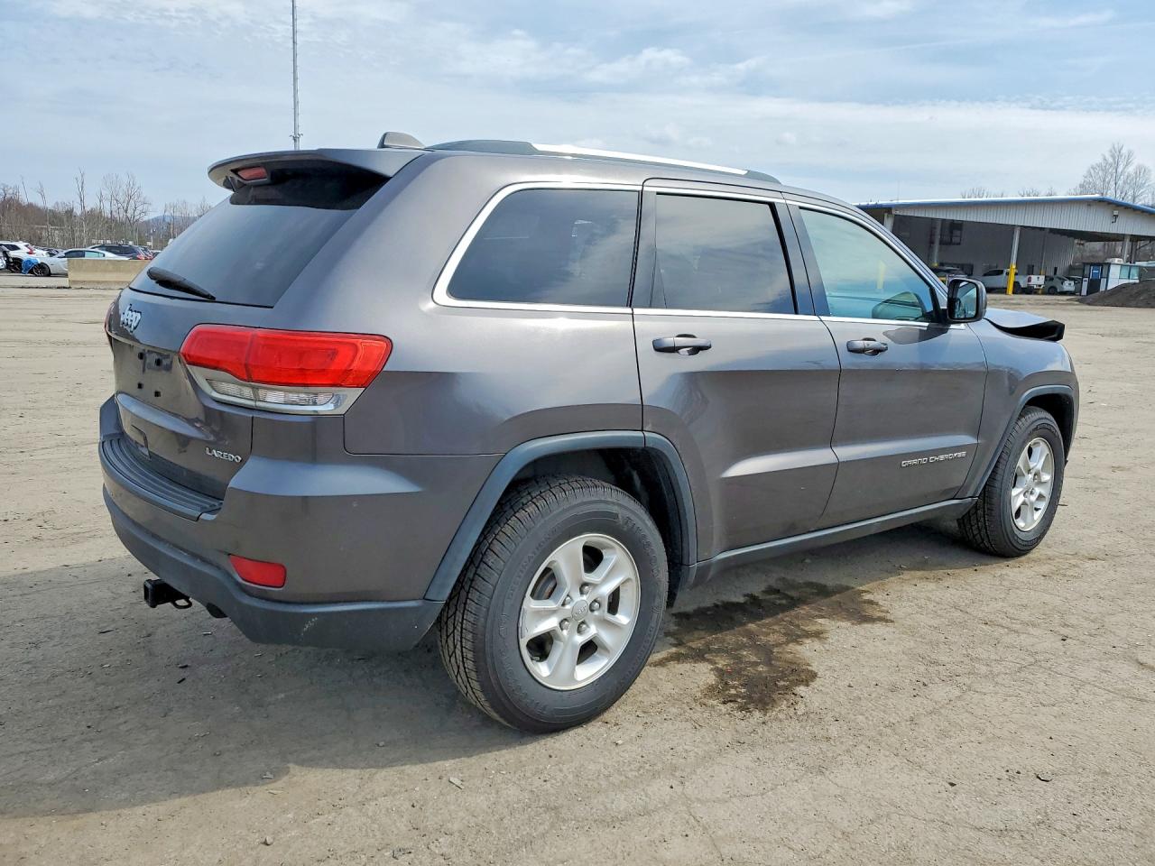 2014 Jeep Grand Cherokee Laredo Gray vin: 1C4RJFAG2EC219647