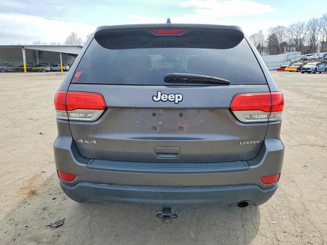 2014 Jeep Grand Cherokee Laredo Gray vin: 1C4RJFAG2EC219647