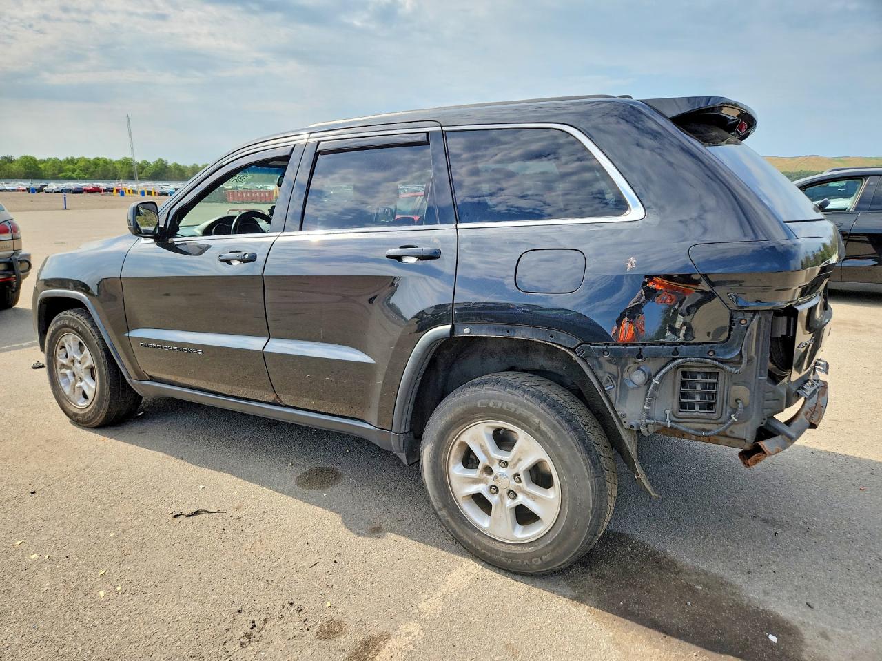 2014 Jeep Grand Cherokee Laredo Black vin: 1C4RJFAG2EC224945