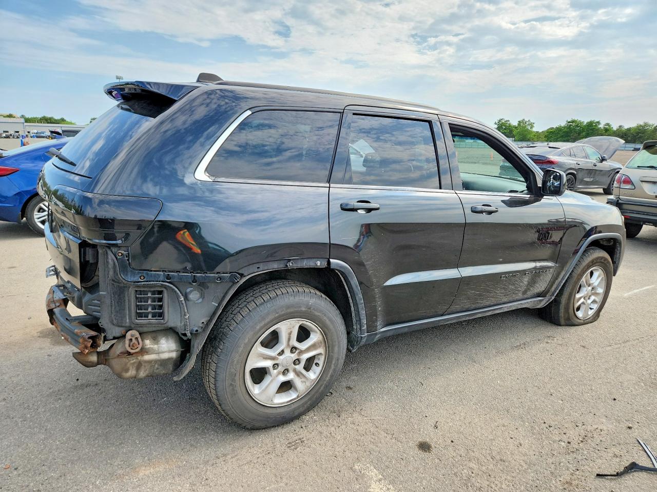 2014 Jeep Grand Cherokee Laredo Black vin: 1C4RJFAG2EC224945