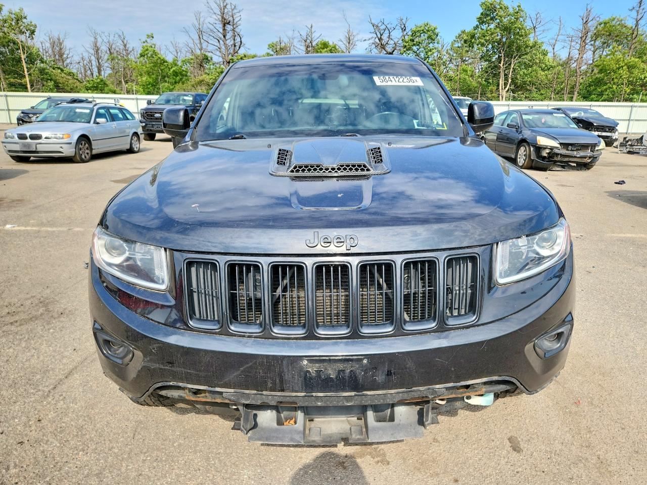 2014 Jeep Grand Cherokee Laredo Black vin: 1C4RJFAG2EC224945