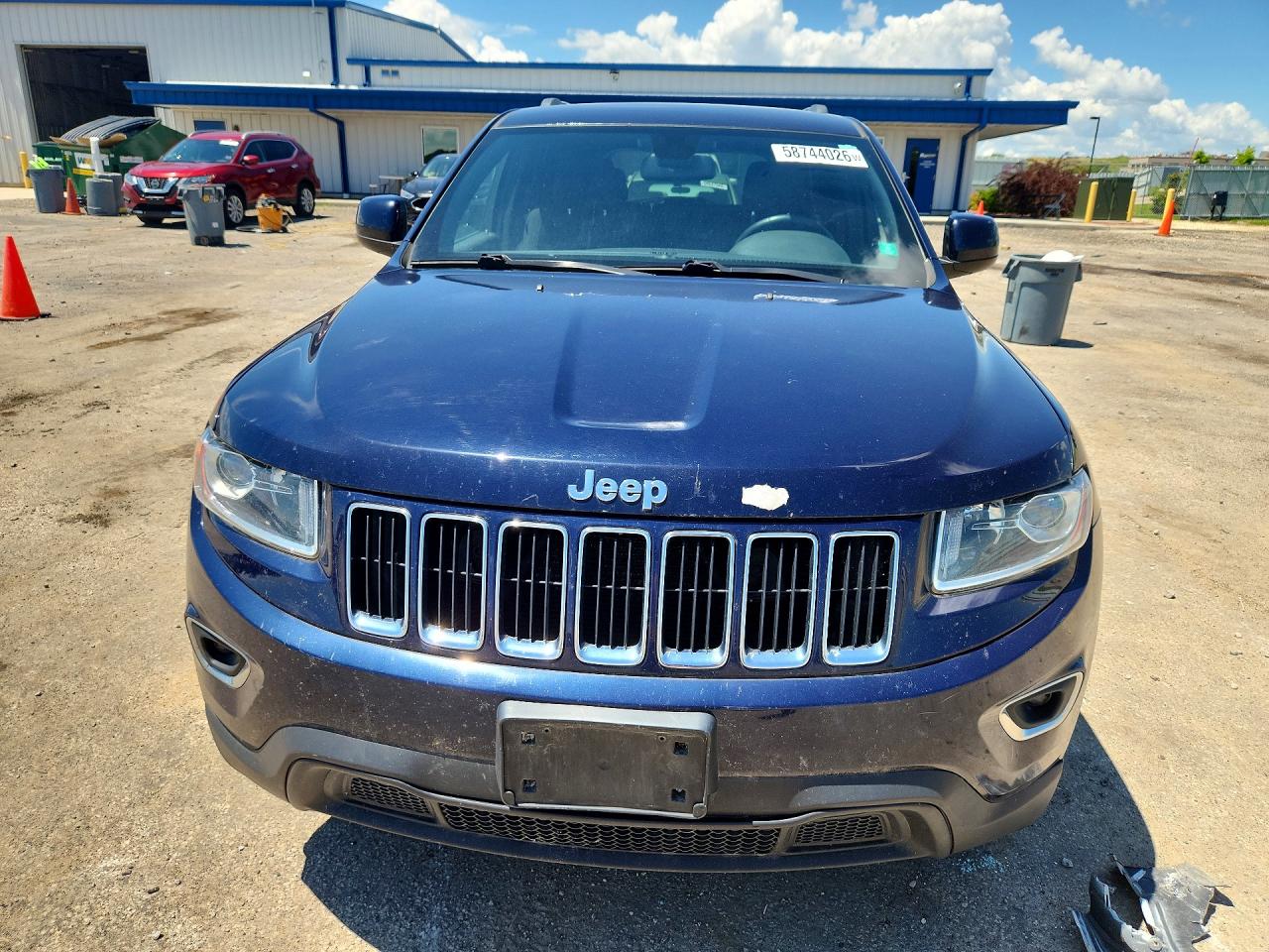 2014 Jeep Grand Cherokee Laredo Blue vin: 1C4RJFAG2EC240577
