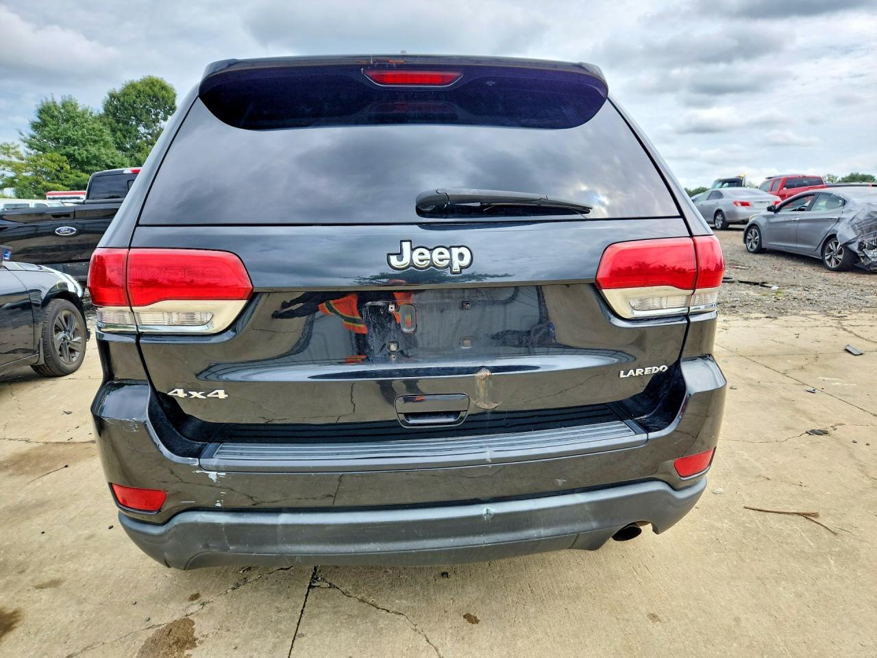 2014 Jeep Grand Cherokee Laredo Black vin: 1C4RJFAG2EC243057