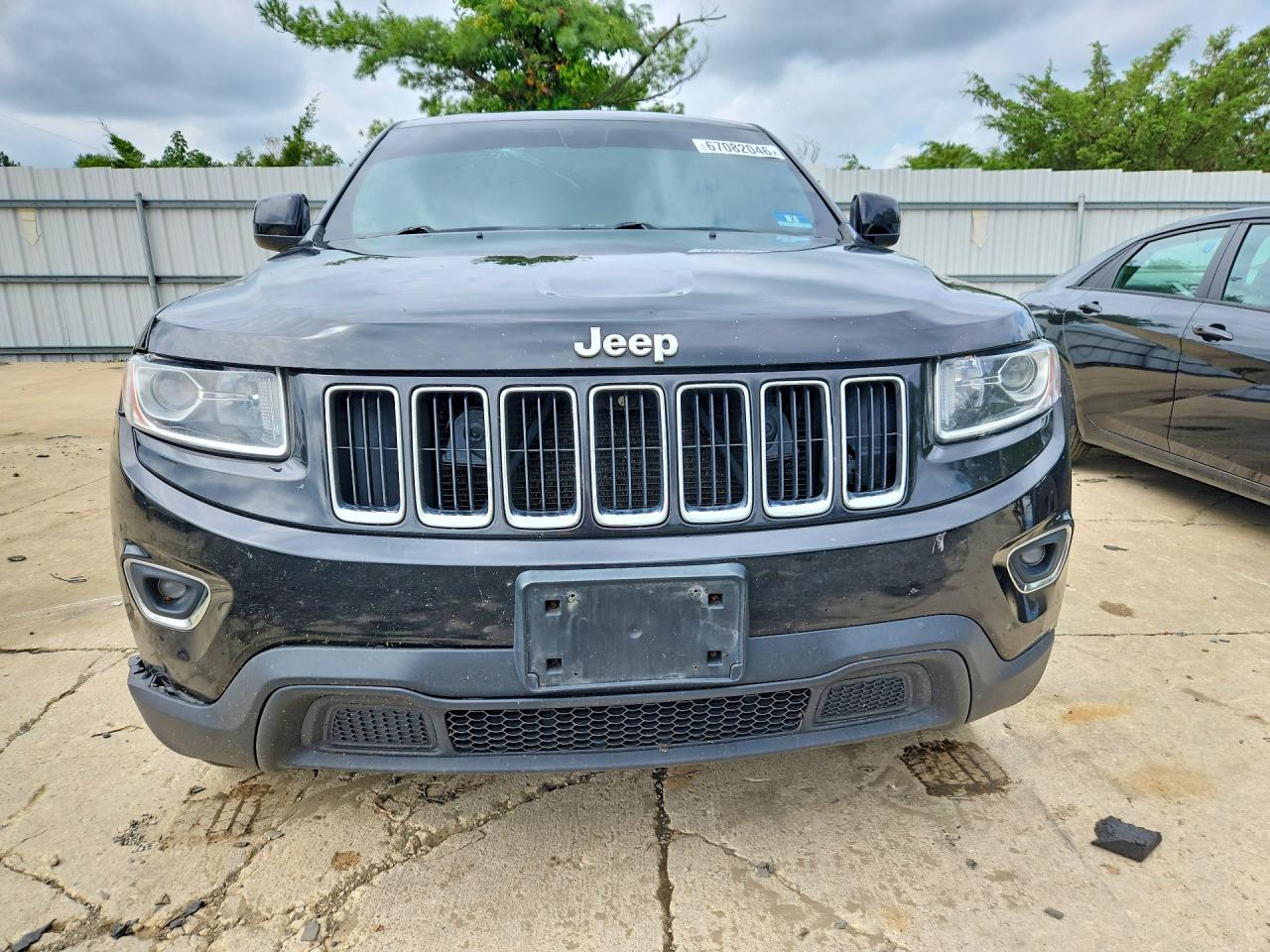 2014 Jeep Grand Cherokee Laredo Black vin: 1C4RJFAG2EC243057