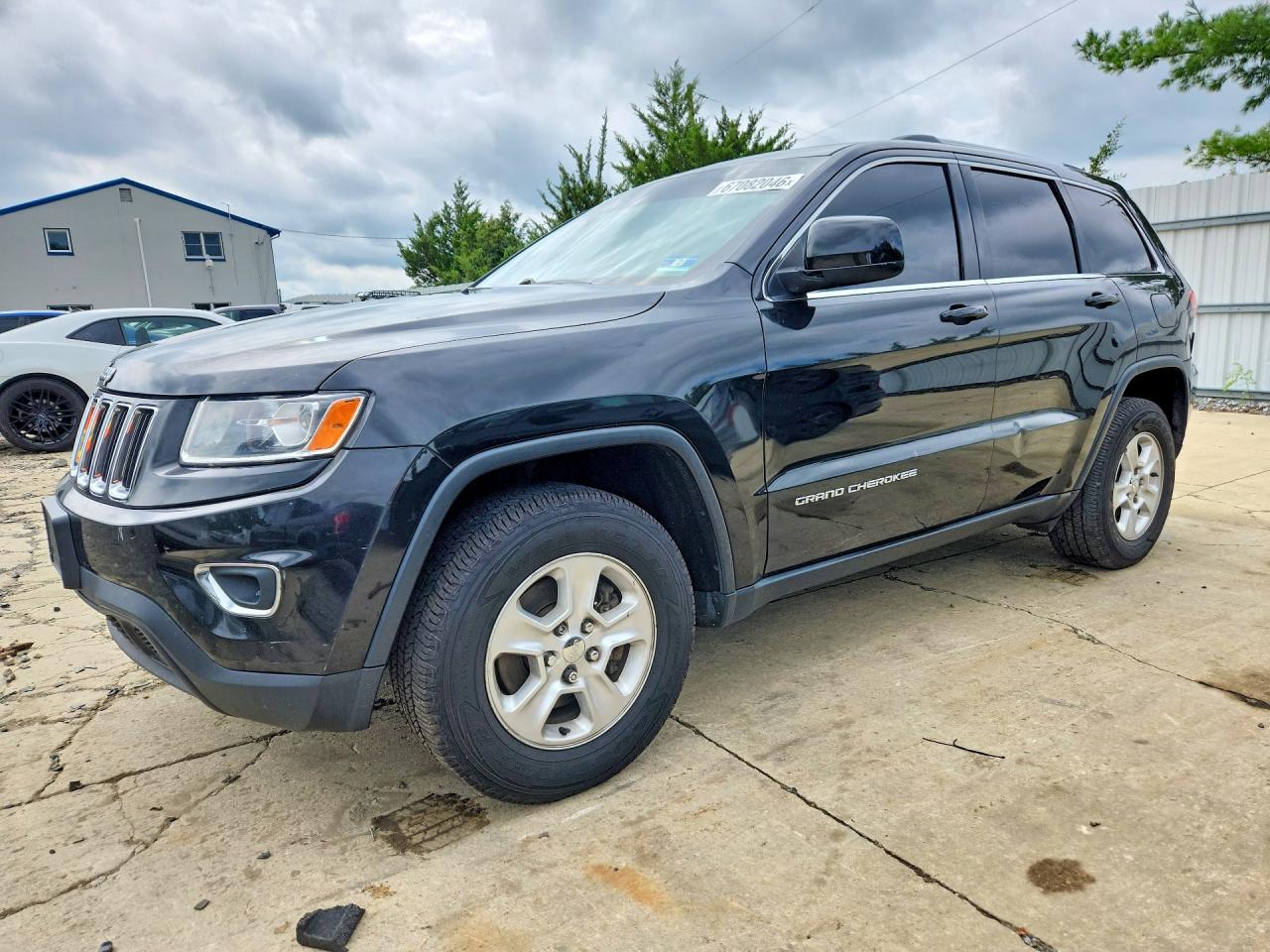 2014 Jeep Grand Cherokee Laredo Black vin: 1C4RJFAG2EC243057