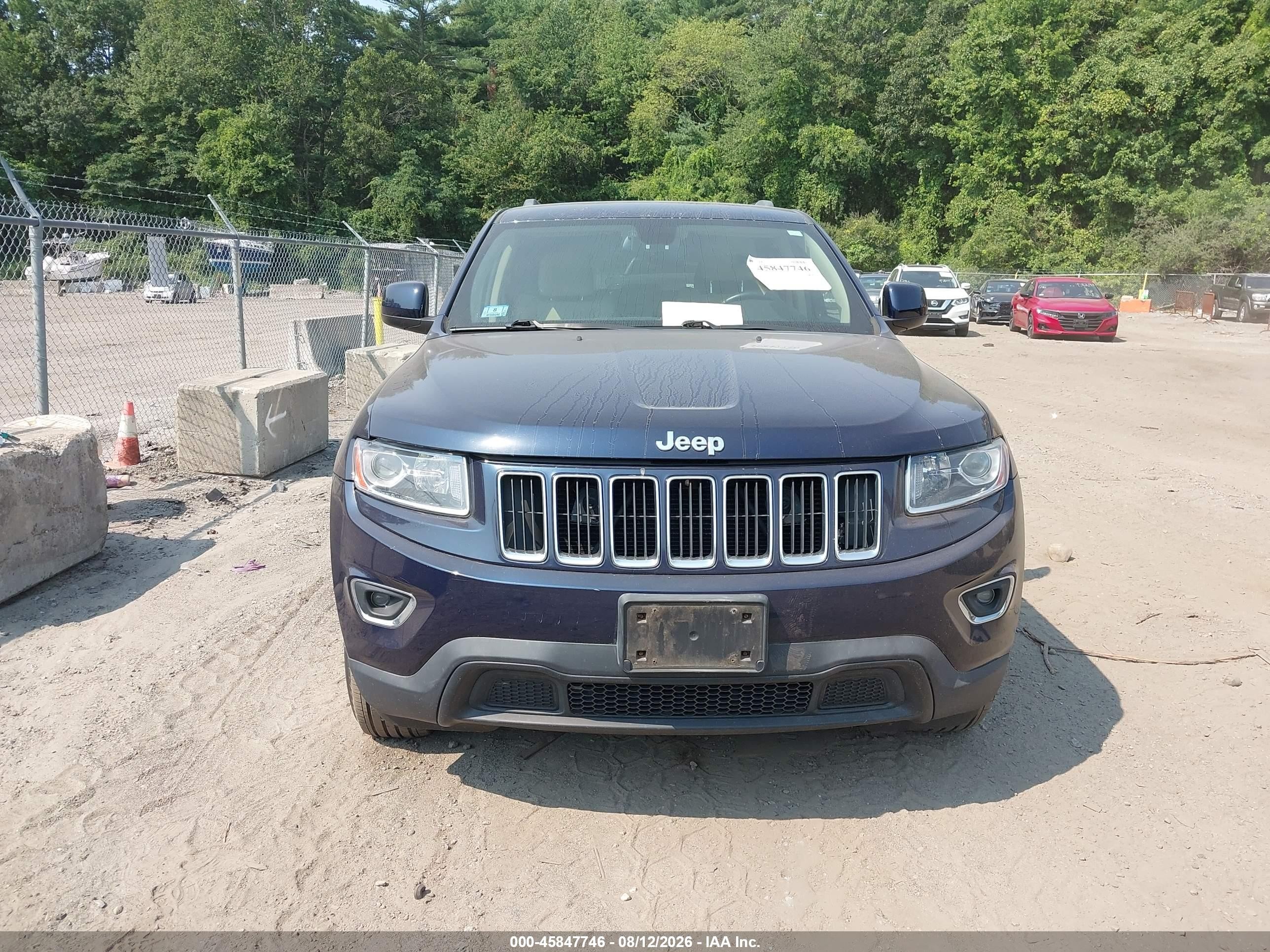 2014 Jeep Grand Cherokee Laredo Blue vin: 1C4RJFAG2EC272249