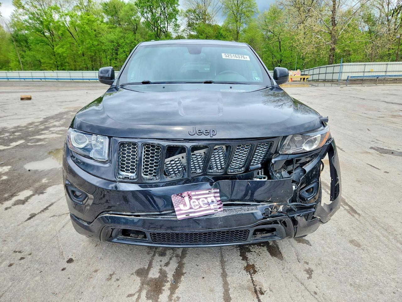 2014 Jeep Grand Cherokee Laredo Black vin: 1C4RJFAG2EC517390