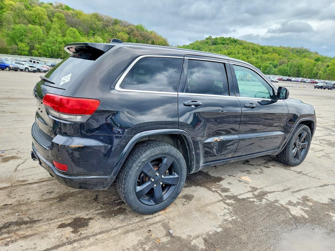 2014 Jeep Grand Cherokee Laredo Black vin: 1C4RJFAG2EC517390